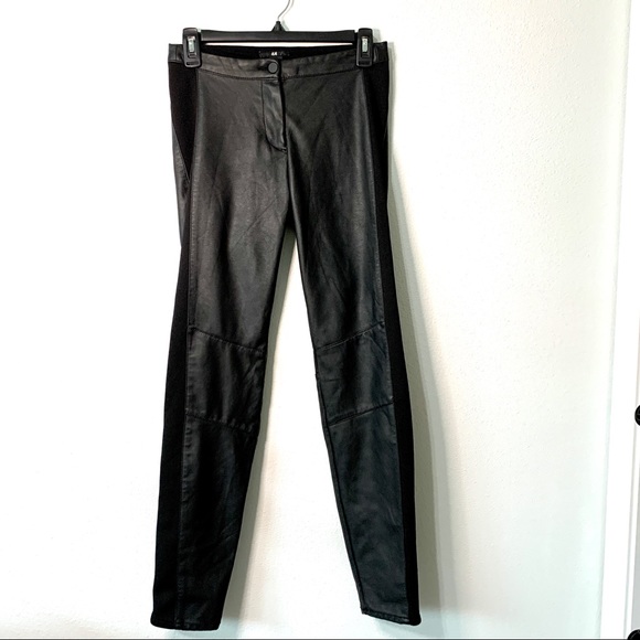 High Waisted Faux Leather Pants | Poshmark